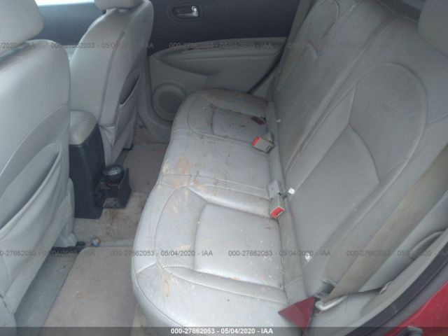 JN8AS58V79W168860 - 2009 NISSAN ROGUE S/SL Red photo 8