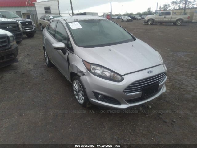 3FADP4BJ8EM159384 - 2014 FORD FIESTA SE Silver photo 1