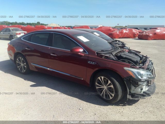 1G4ZN5SS3HU176562 - 2017 BUICK LACROSSE PREFERRED Maroon photo 1