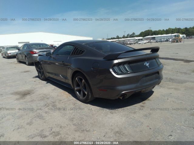 1FA6P8AM9F5357197 - 2015 FORD MUSTANG  Gray photo 3