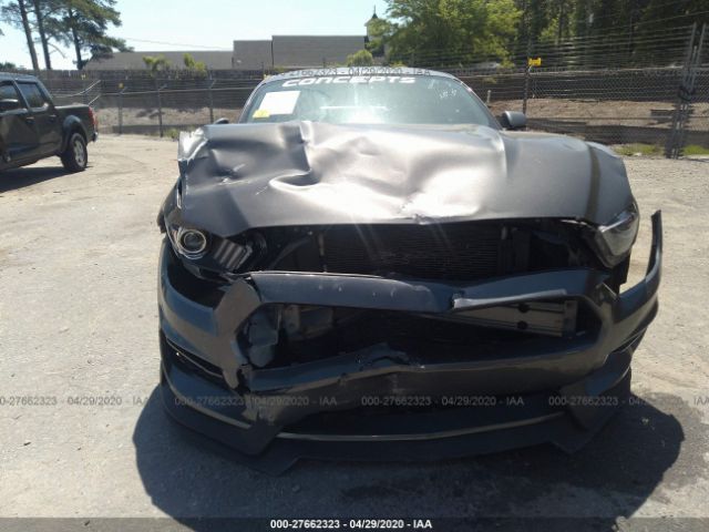 1FA6P8AM9F5357197 - 2015 FORD MUSTANG  Gray photo 6