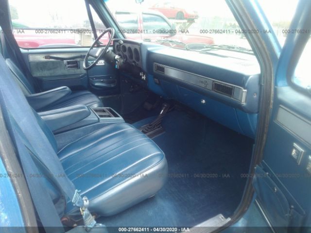 1GNEV16K0JF153974 - 1988 CHEVROLET SUBURBAN V10 Blue photo 5