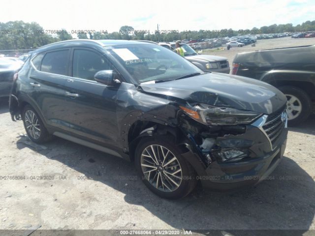 KM8J33AL4KU015131 - 2019 HYUNDAI TUCSON  Gray photo 1