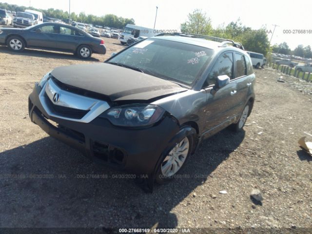 5J8TB2H51AA005224 - 2010 ACURA RDX TECHNOLOGY Gray photo 2