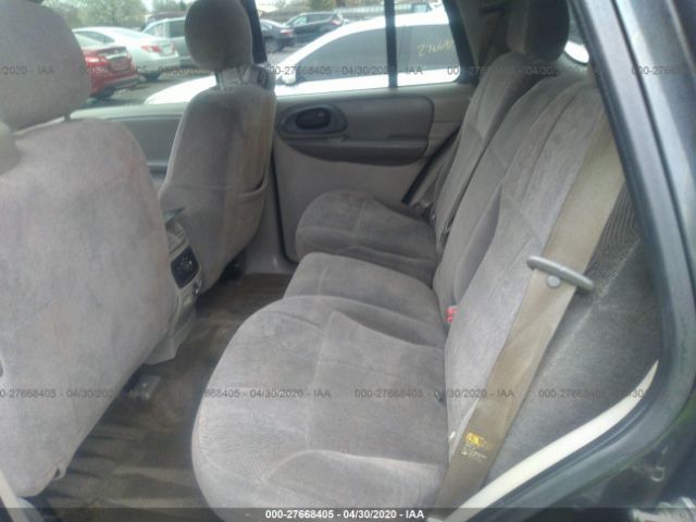 1GNDS13S142293522 - 2004 CHEVROLET TRAILBLAZER LS/LT Gray photo 8