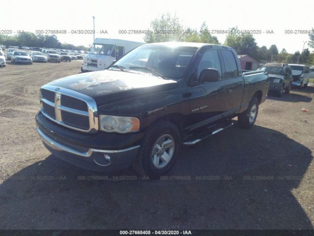 1D7HA18N52S575259 - 2002 DODGE RAM 1500  Black photo 2