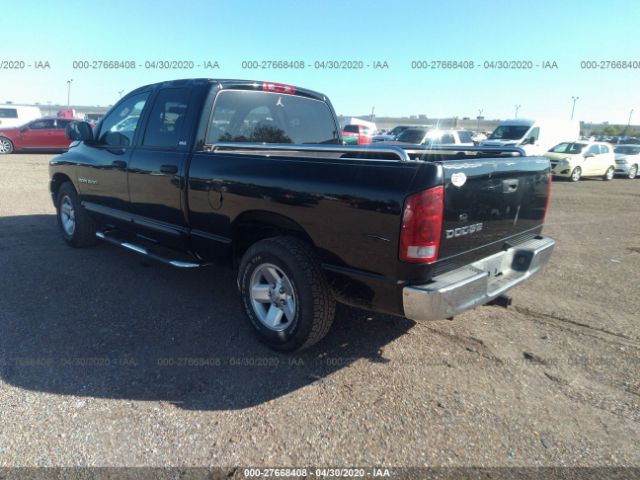 1D7HA18N52S575259 - 2002 DODGE RAM 1500  Black photo 3