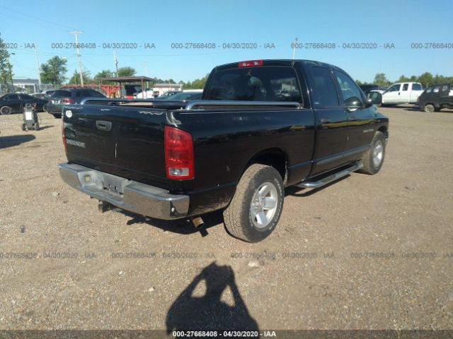 1D7HA18N52S575259 - 2002 DODGE RAM 1500  Black photo 4