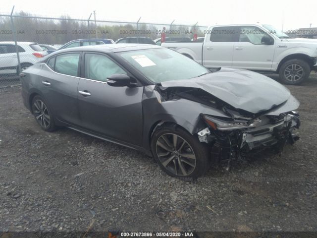 1N4AA6DV2LC373981 - 2020 NISSAN MAXIMA  Gray photo 1