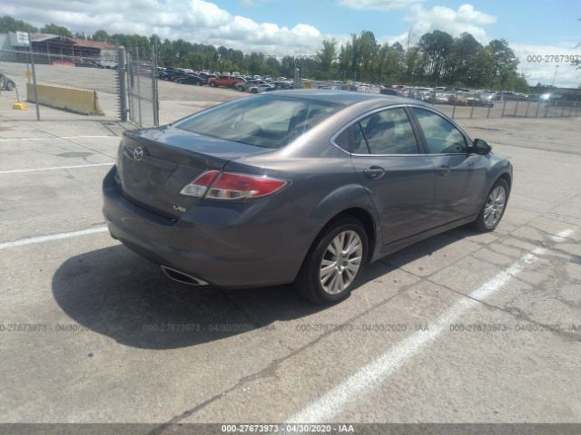 1YVHP81B295M27221 - 2009 MAZDA 6 S Gray photo 4