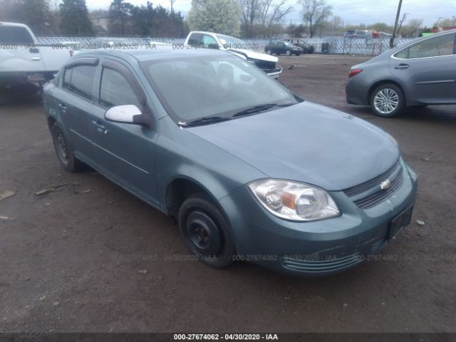 1G1AD5F52A7129450 - 2010 CHEVROLET COBALT 1LT Blue photo 1