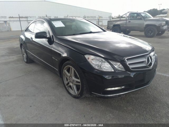 WDDKJ5KB2CF135098 - 2012 MERCEDES-BENZ E 350 Black photo 1