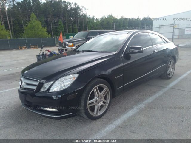 WDDKJ5KB2CF135098 - 2012 MERCEDES-BENZ E 350 Black photo 2