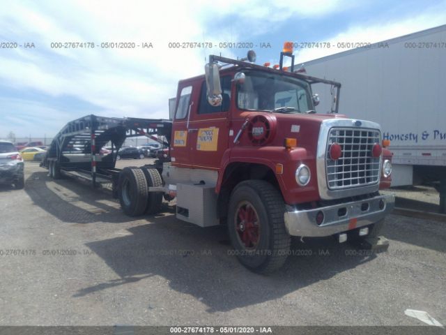 1FDYR80U4GVA60494 - 1986 FORD N-SERIES LN8000 Red photo 1