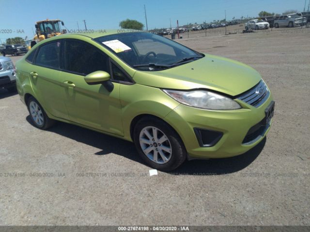 3FADP4BJ7CM156263 - 2012 FORD FIESTA SE Green photo 1