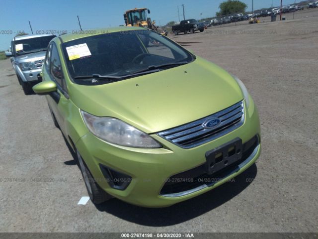 3FADP4BJ7CM156263 - 2012 FORD FIESTA SE Green photo 6