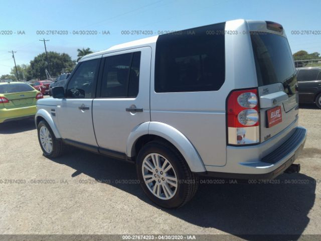 SALAK2D45BA557984 - 2011 LAND ROVER LR4 HSE LUXURY Gray photo 3