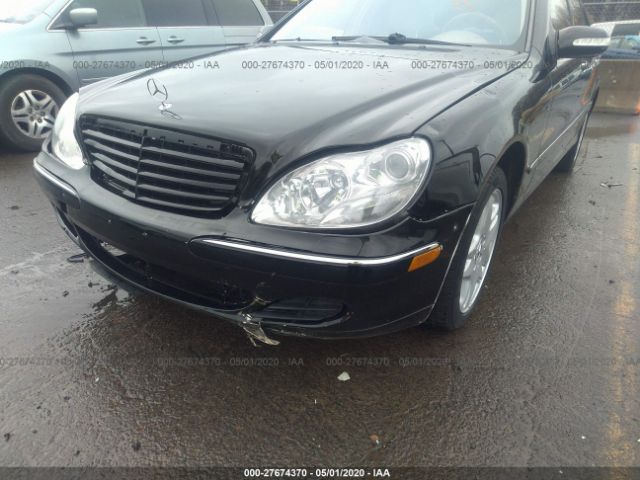 WDBNF67J76A478861 - 2006 MERCEDES-BENZ S 350 Black photo 6