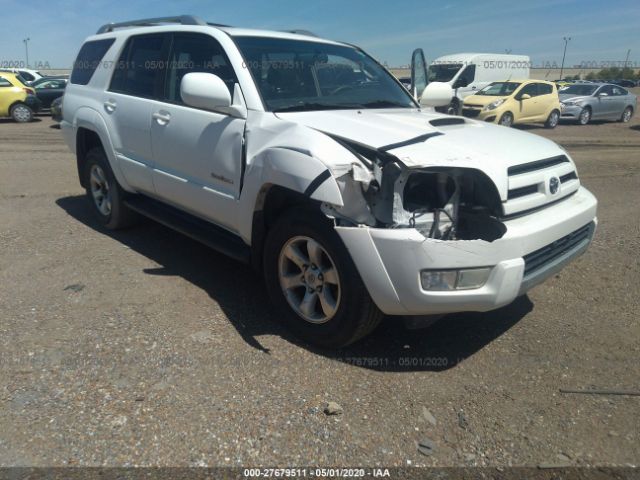 JTEZU14R940036961 - 2004 TOYOTA 4RUNNER SR5/SPORT White photo 1