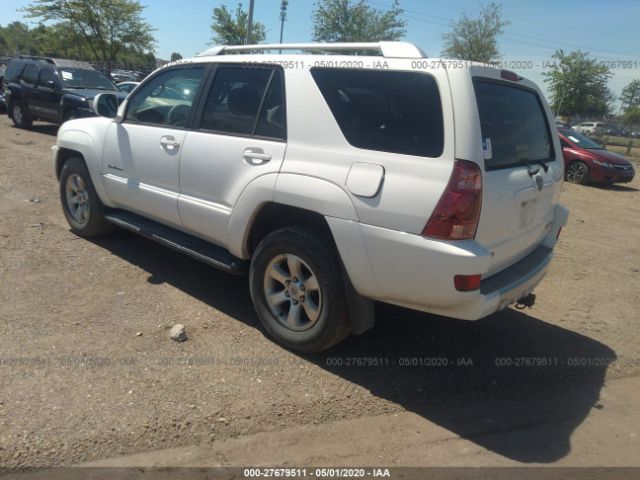 JTEZU14R940036961 - 2004 TOYOTA 4RUNNER SR5/SPORT White photo 3