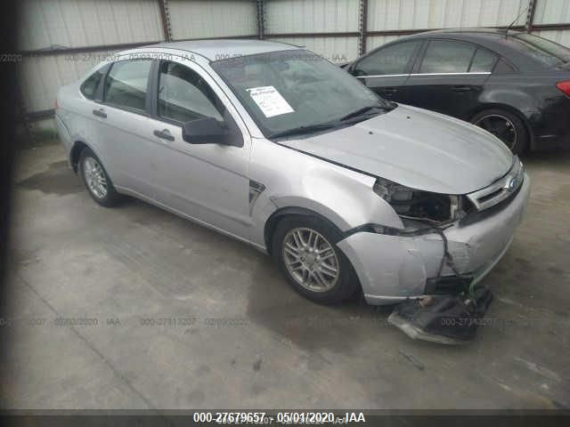 1FAHP35N38W138036 - 2008 FORD FOCUS SE/SEL/SES Silver photo 1