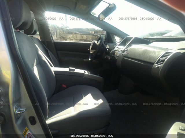 JTDKB20UX83431845 - 2008 TOYOTA PRIUS  Silver photo 5