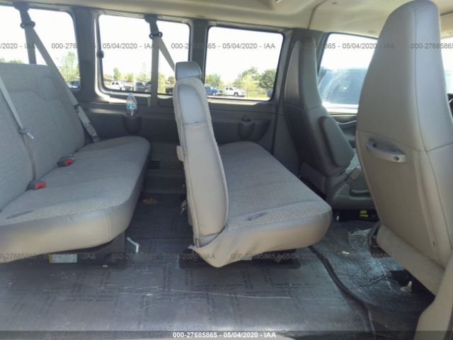 1GAZGPFG1L1163747 - 2020 CHEVROLET EXPRESS G3500 LT White photo 8