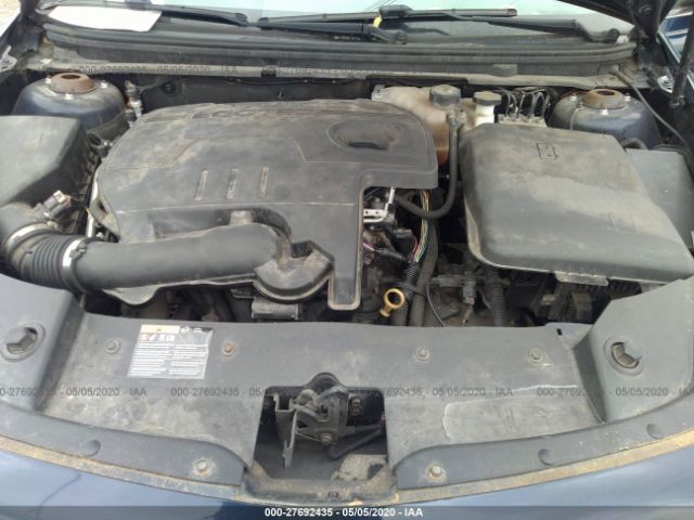 1G1ZC5E15BF382208 - 2011 CHEVROLET MALIBU 1LT 蓝色 照片 10