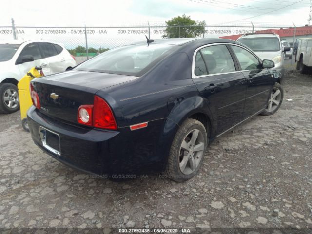 1G1ZC5E15BF382208 - 2011 CHEVROLET MALIBU 1LT 蓝色 照片 4